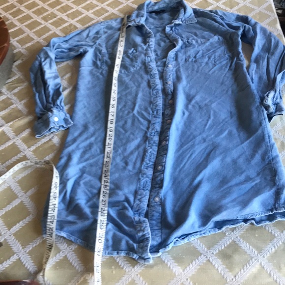 Rayon denim dress S super soft - Picture 4 of 7